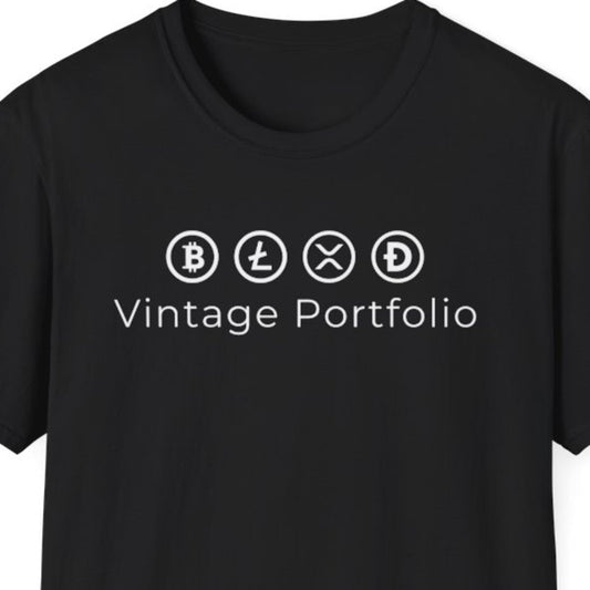 Vintage Crypto Portfolio T-Shirt